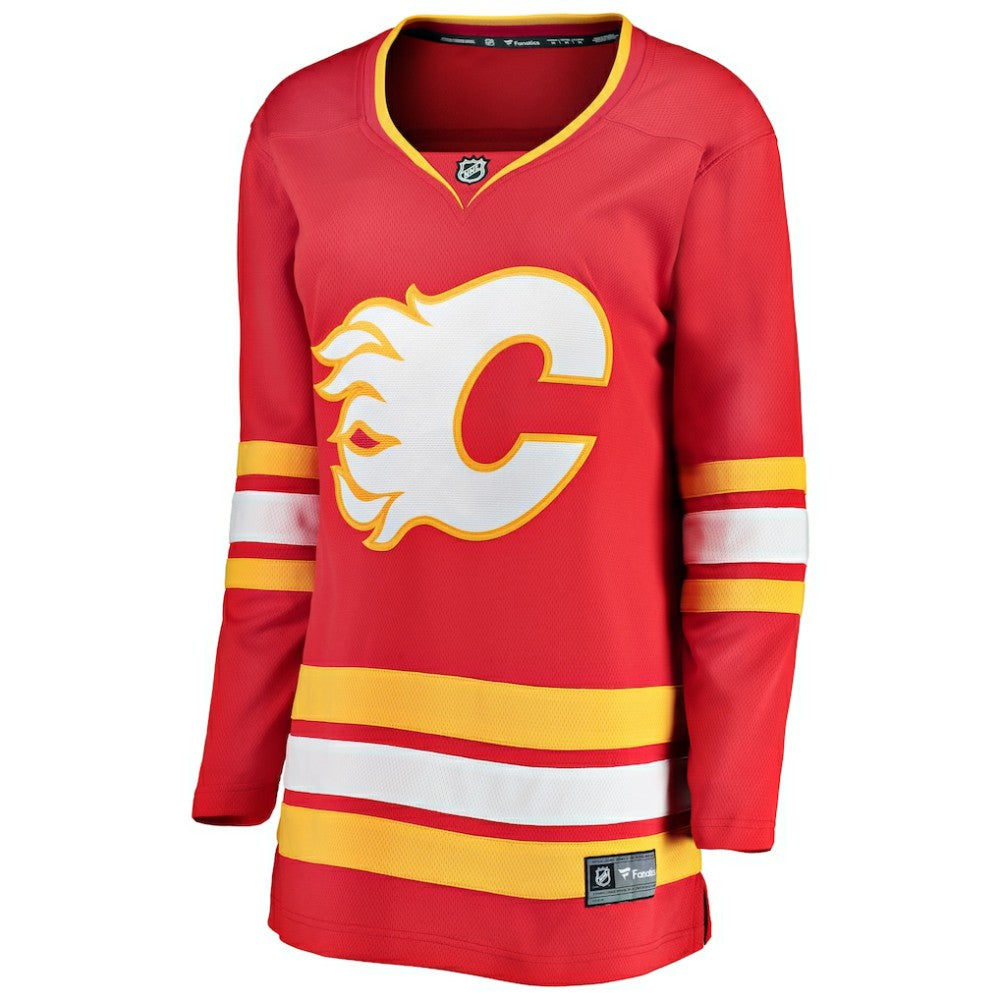 NHL Red Calgary Flames Fanatics Women's Home Breakaway Jersey