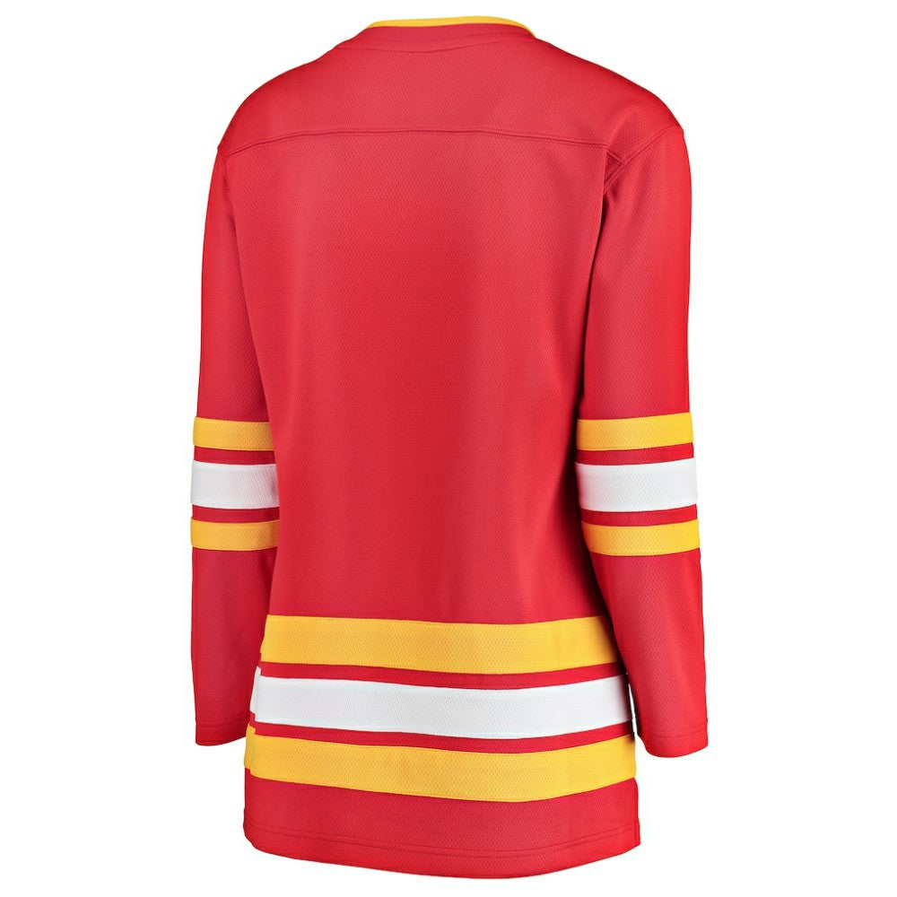 NHL Red Calgary Flames Fanatics Women's Home Breakaway Jersey