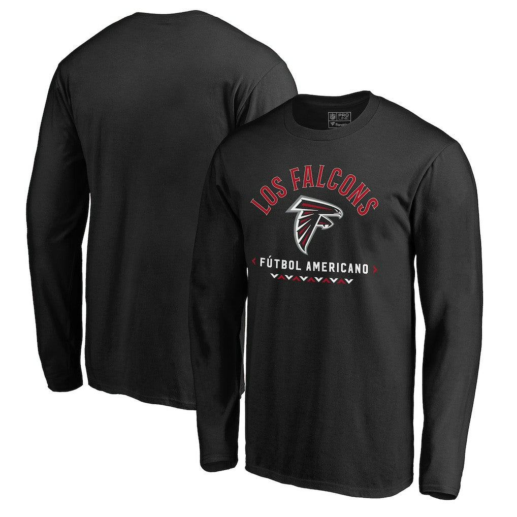 Futbol Americano Long Sleeve T-Shirt - Atlanta Falcons