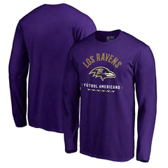 Futbol Americano Long Sleeve T-Shirt - Baltimore Ravens