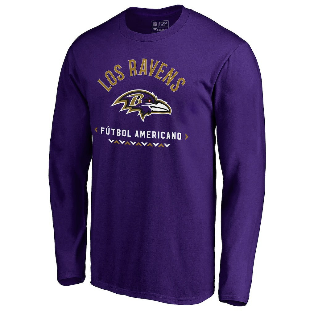 Futbol Americano Long Sleeve T-Shirt - Baltimore Ravens