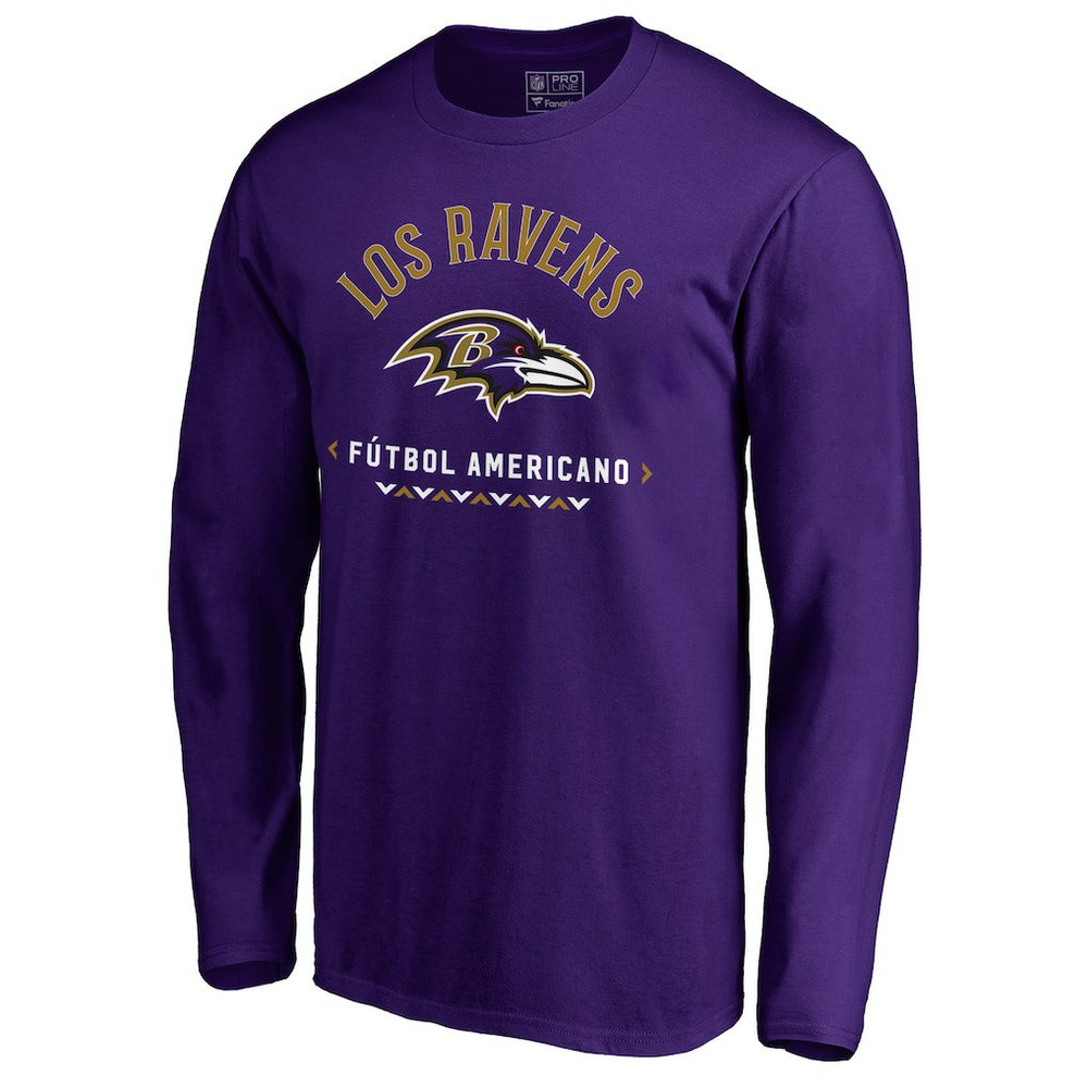 Futbol Americano Long Sleeve T-Shirt - Baltimore Ravens