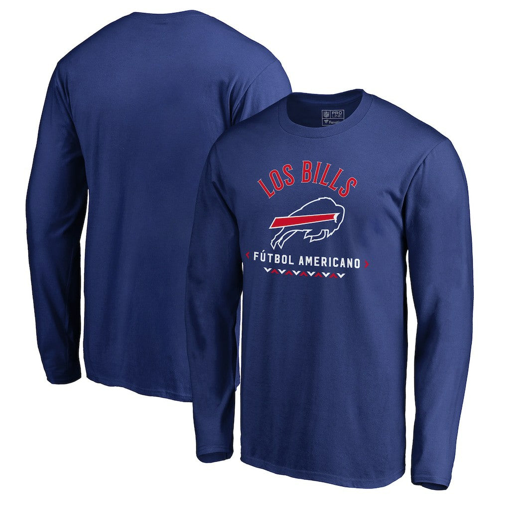 Futbol Americano Long Sleeve T-Shirt - Buffalo Bills