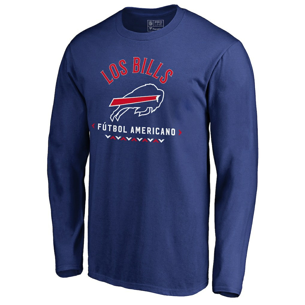 Futbol Americano Long Sleeve T-Shirt - Buffalo Bills
