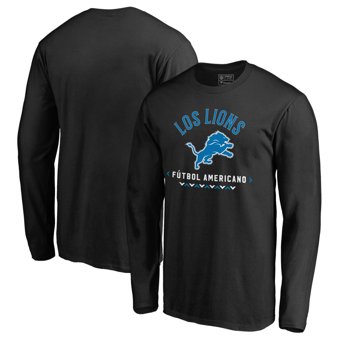 Futbol Americano Long Sleeve T-Shirt - Detroit Lions
