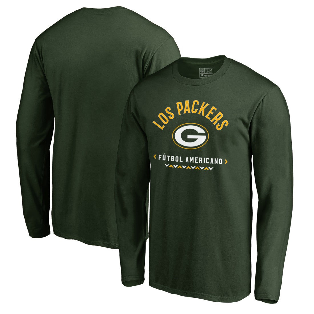 Futbol Americano Long Sleeve T-Shirt - Green Bay Packers