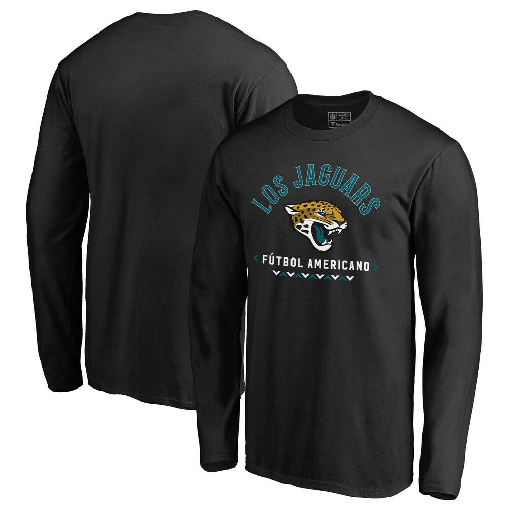 Futbol Americano Long Sleeve T-Shirt - Jacksonville Jaguars