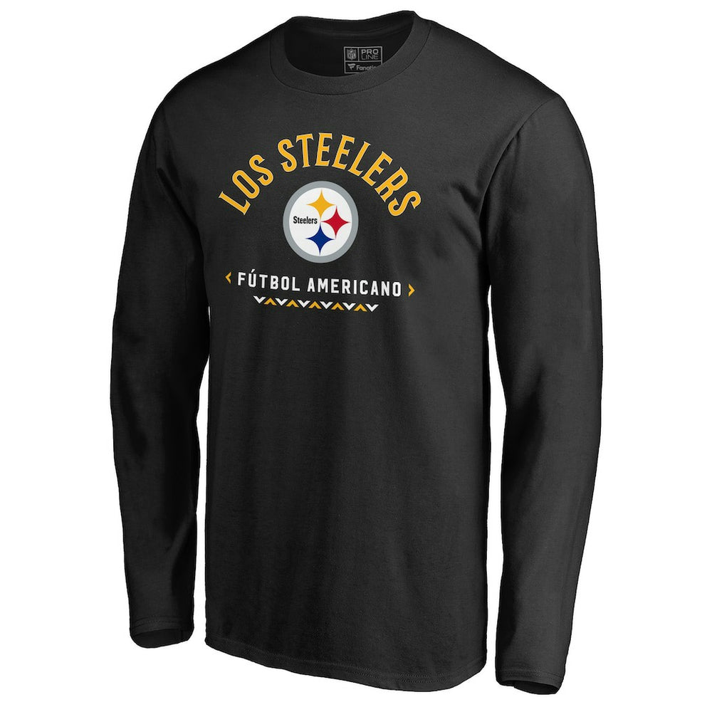 Futbol Americano Long Sleeve T-Shirt - Pittsburgh Steelers