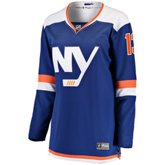 NHL Blue Mathew Barzal New York Islanders Fanatics Women's Alternate Breakaway Jersey