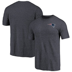 Primary Logo Left Chest Distressed Tri-Blend T-Shirt - New England Patriots