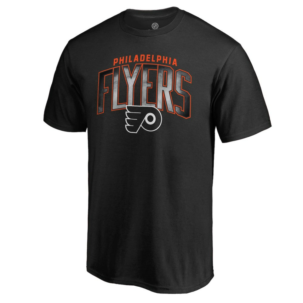 NHL Black Philadelphia Flyers Arch Smoke T-Shirt