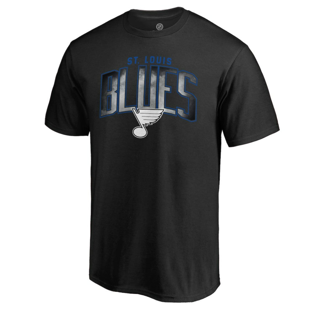 NHL Black St. Louis Blues Arch Smoke T-Shirt