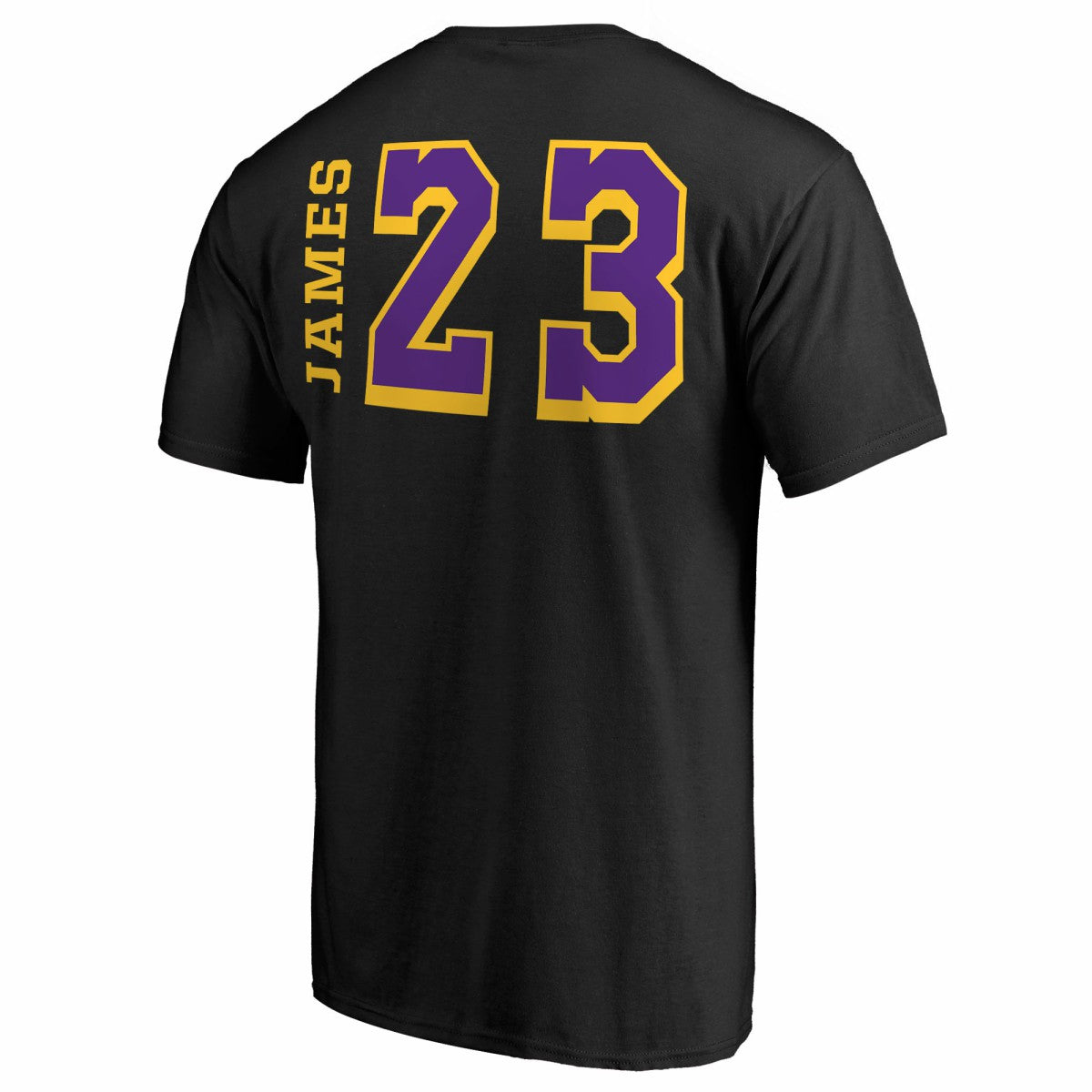 NBA LeBron James Los Angeles Lakers Sidesweep Name & Number T-Shirt