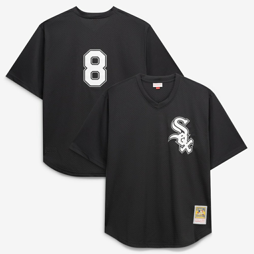 MLB Bo Jackson Chicago White Sox Mitchell & Ness Cooperstown Collection Big & Tall Mesh Batting Practice Jersey