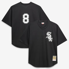 MLB Bo Jackson Chicago White Sox Mitchell & Ness Cooperstown Collection Big & Tall Mesh Batting Practice Jersey