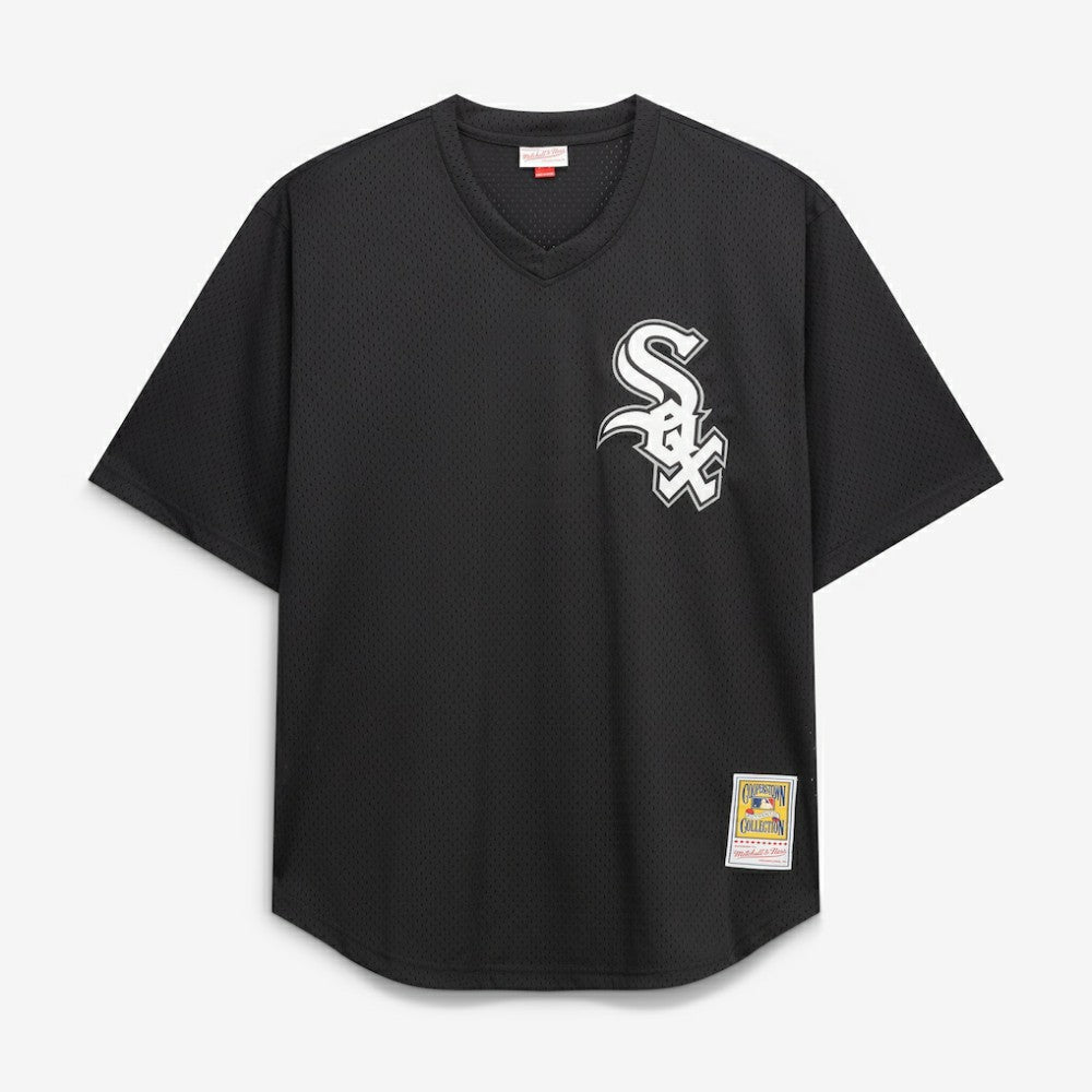 MLB Bo Jackson Chicago White Sox Mitchell & Ness Cooperstown Collection Big & Tall Mesh Batting Practice Jersey