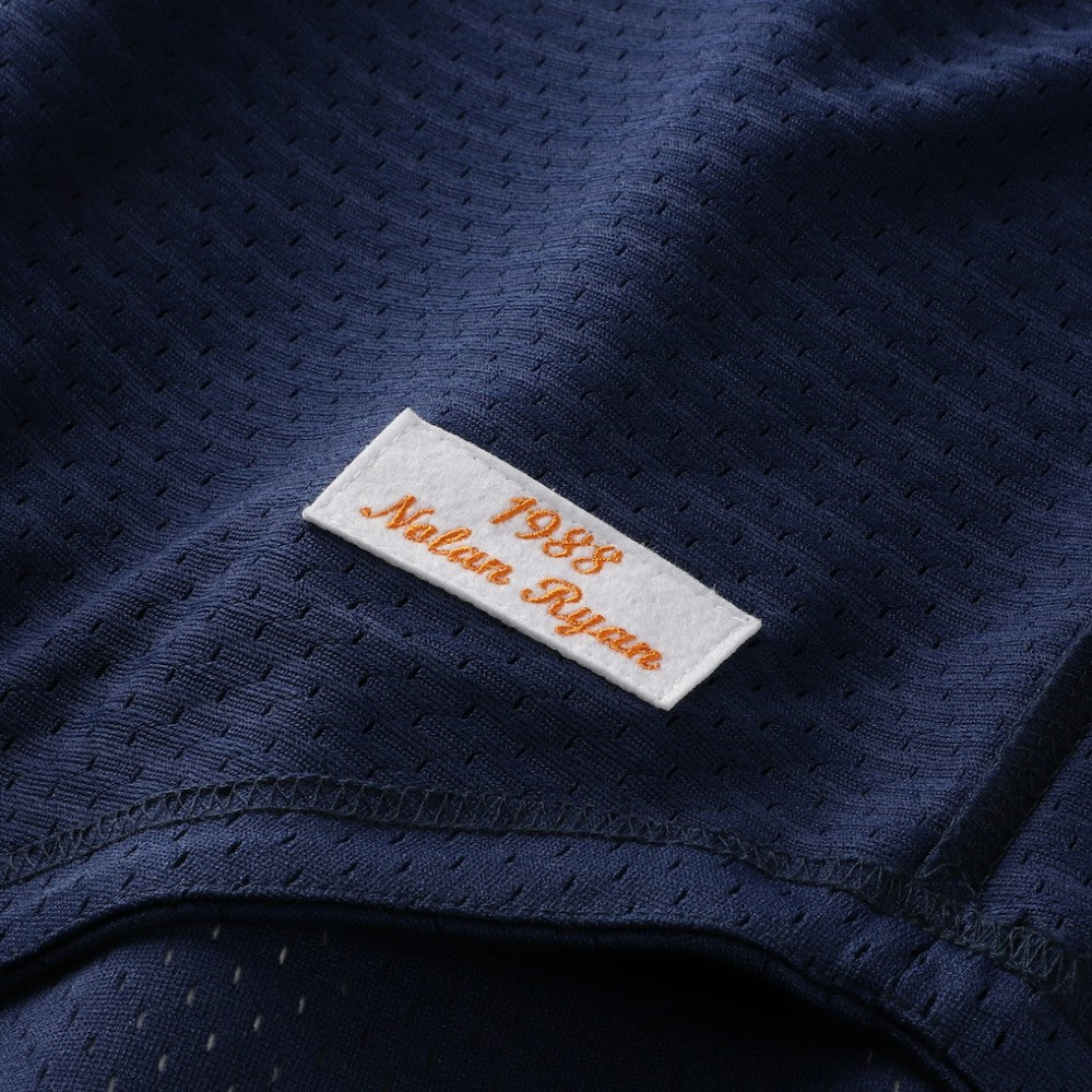 MLB Nolan Ryan Houston Astros Mitchell & Ness Cooperstown Collection Big & Tall Mesh Batting Practice Jersey