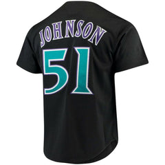MLB Randy Johnson Arizona Diamondbacks Mitchell & Ness Big & Tall Cooperstown Mesh Batting Practice Jersey