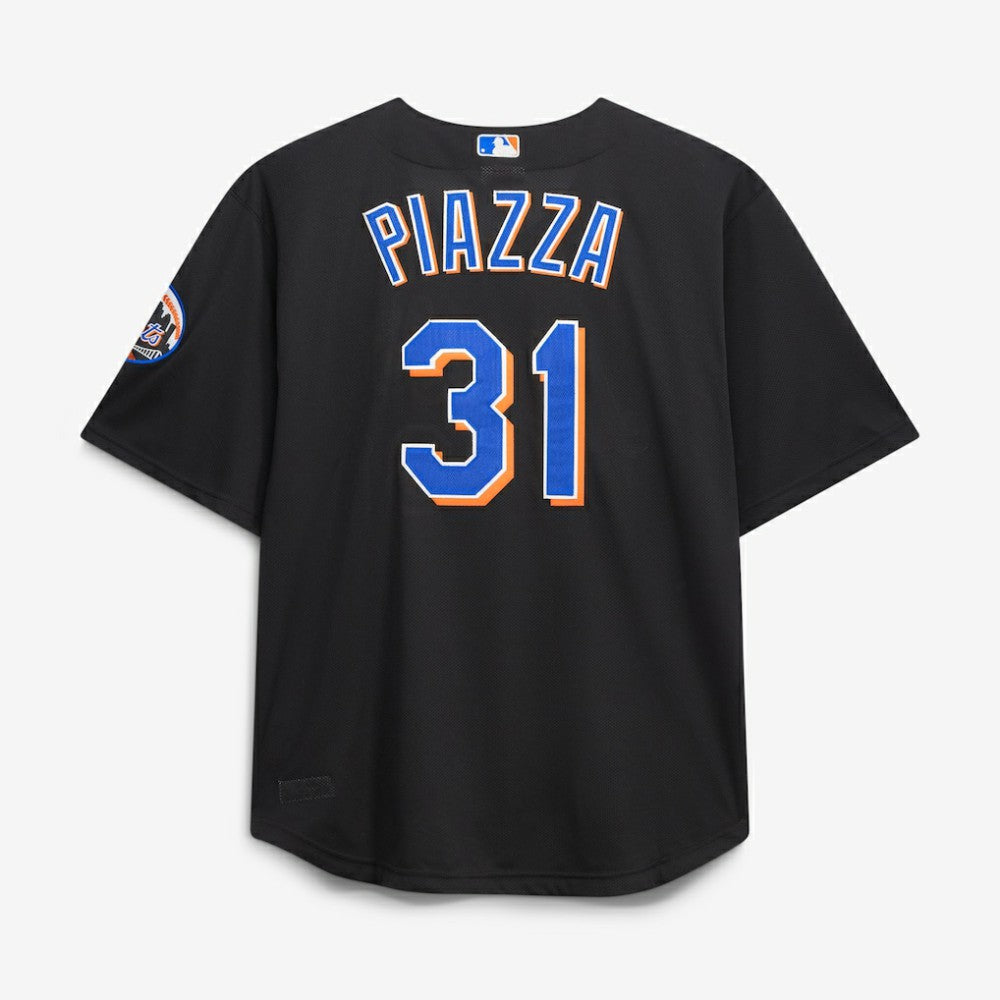 MLB Mike Piazza New York Mets Mitchell & Ness Big & Tall Cooperstown Mesh Batting Practice Jersey