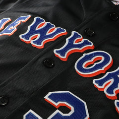 MLB Mike Piazza New York Mets Mitchell & Ness Big & Tall Cooperstown Mesh Batting Practice Jersey