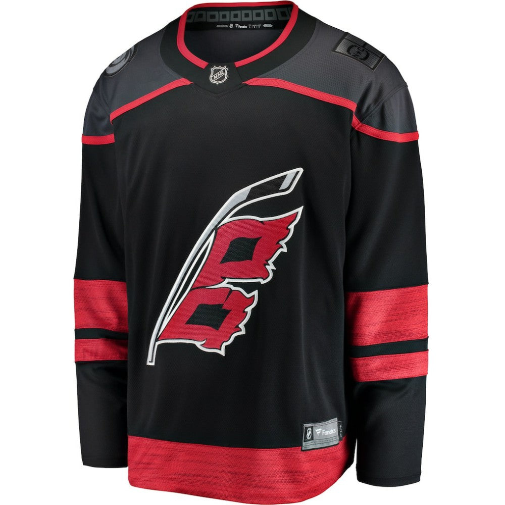 NHL Black Carolina Hurricanes Fanatics Home Breakaway Jersey