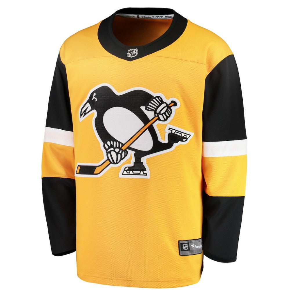 NHL Gold Pittsburgh Penguins Fanatics Alternate Breakaway Jersey