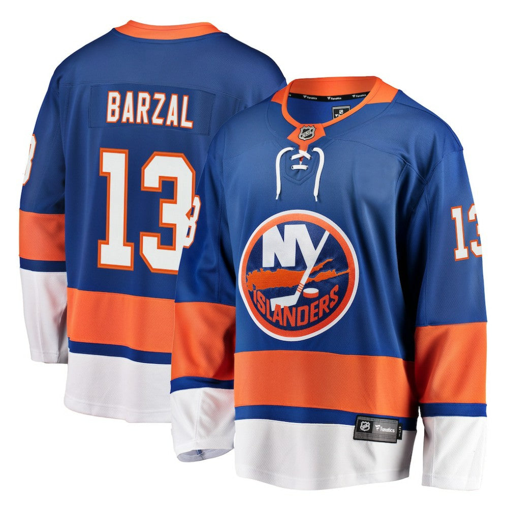 NHL Royal Mathew Barzal New York Islanders Fanatics Breakaway Jersey