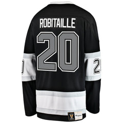 NHL Black Luc Robitaille Los Angeles Kings Fanatics Premier Breakaway Retired Player Jersey