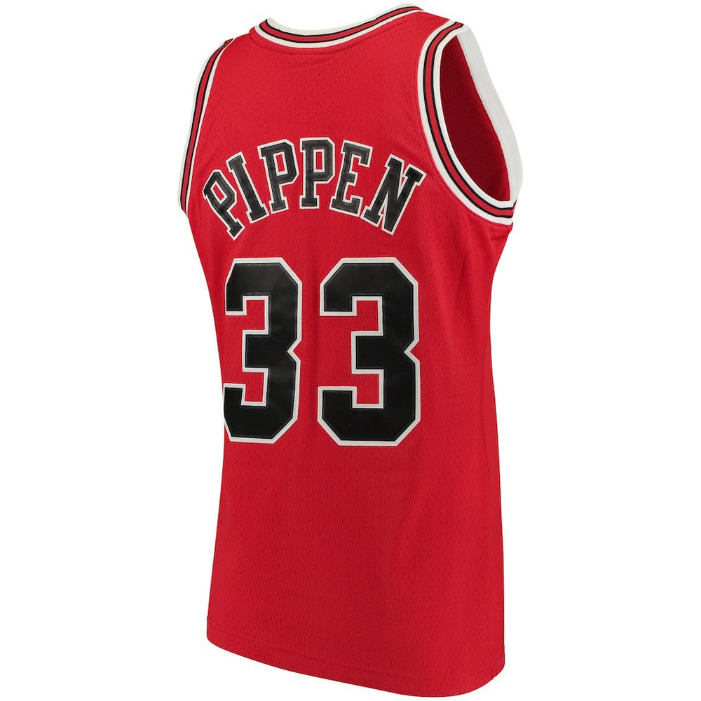 NBA Scottie Pippen Chicago Bulls 1997/98 Big & Tall Hardwood Classics Swingman Jersey sale