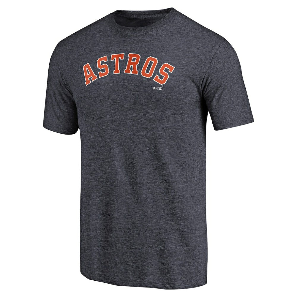 MLB Houston Astros Team Wordmark Tri-Blend T-Shirt