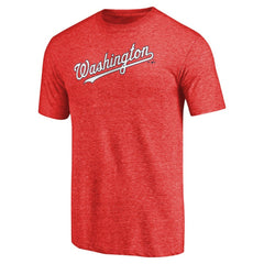 MLB Washington Nationals Team Wordmark Tri-Blend T-Shirt
