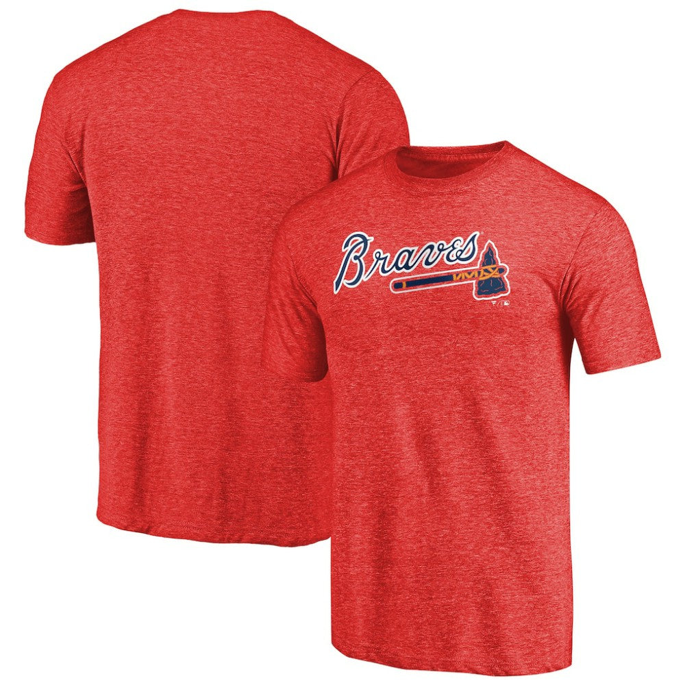 MLB Atlanta Braves Team Wordmark Tri-Blend T-Shirt