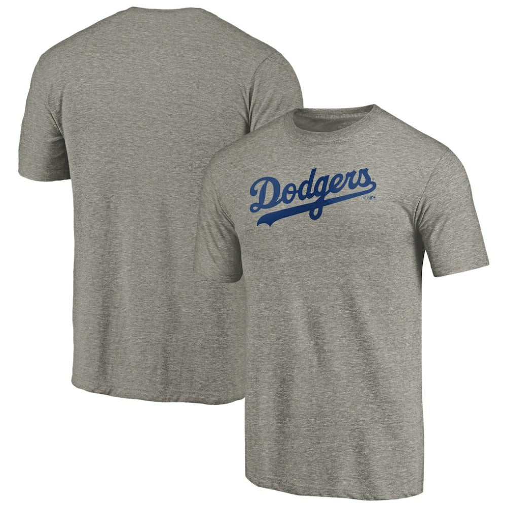 MLB Los Angeles Dodgers Team Wordmark Tri-Blend T-Shirt