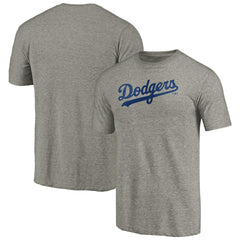 MLB Los Angeles Dodgers Team Wordmark Tri-Blend T-Shirt