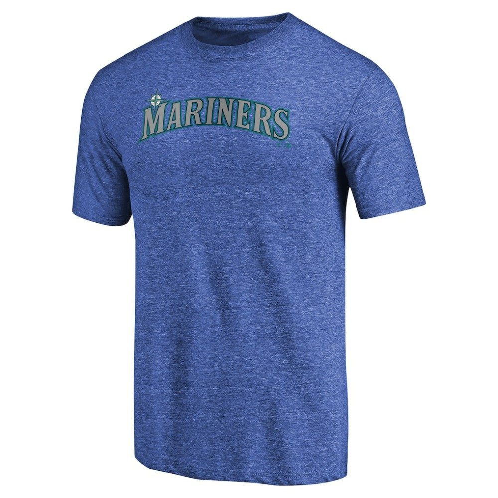 MLB Seattle Mariners Team Wordmark Tri-Blend T-Shirt