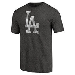 MLB Los Angeles Dodgers Distressed Team Tri-Blend T-Shirt