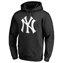 MLB New York Yankees Official Logo Fitted Pullover Hoodie