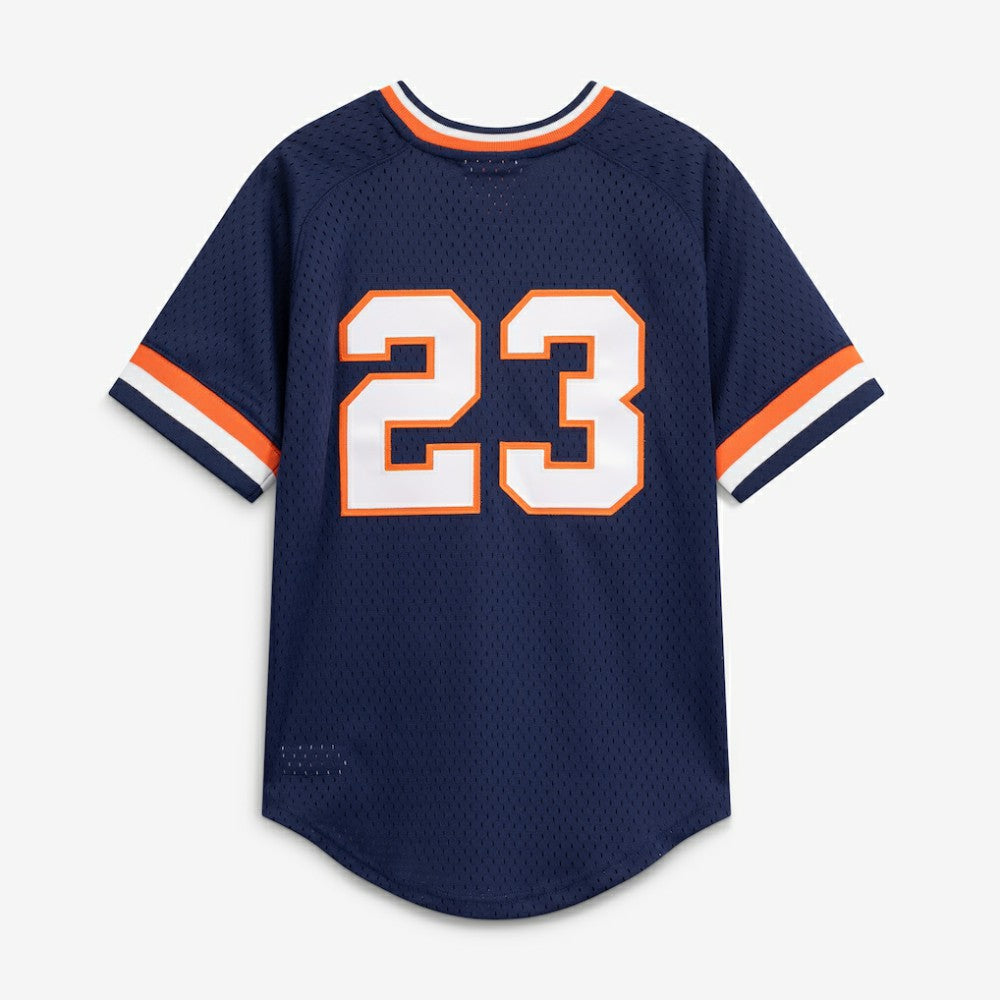 MLB Kirk Gibson Detroit Tigers Mitchell & Ness Youth Cooperstown Collection Mesh Batting Practice Jersey