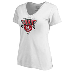 Women's Frontline V-Neck T-Shirt - San Francisco 49ers