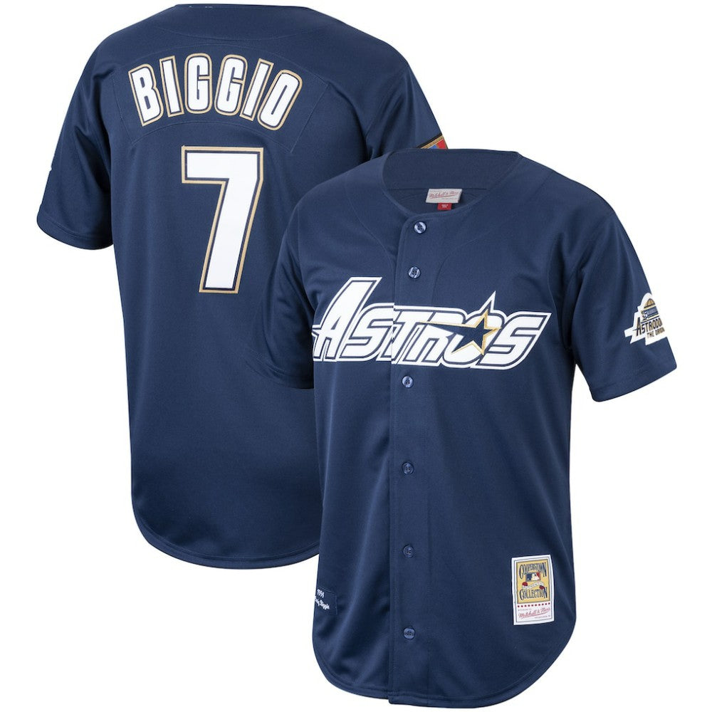 MLB Craig Biggio Houston Astros Mitchell & Ness Cooperstown Collection 1994 Authentic Jersey
