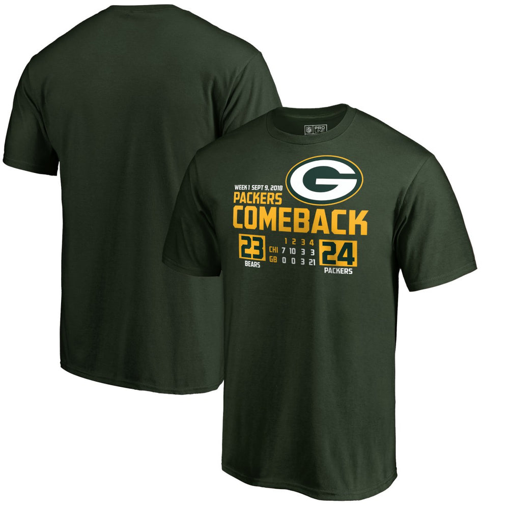 The Comeback T-Shirt - Green Bay Packers