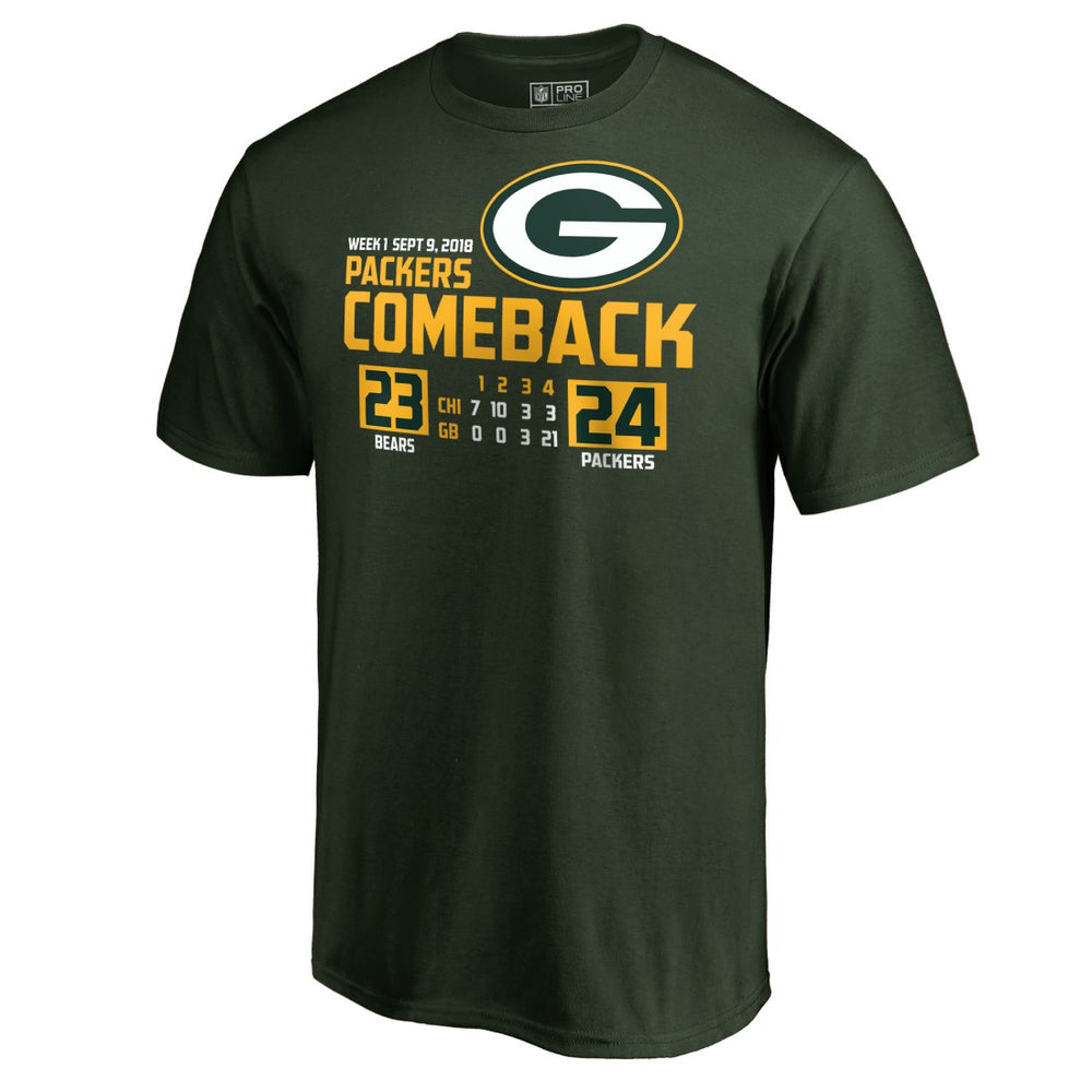 The Comeback T-Shirt - Green Bay Packers