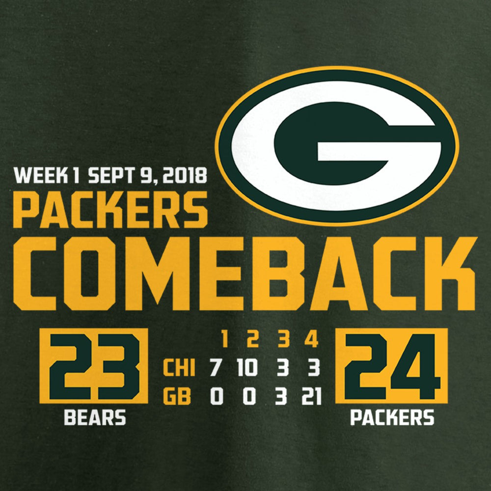 The Comeback T-Shirt - Green Bay Packers