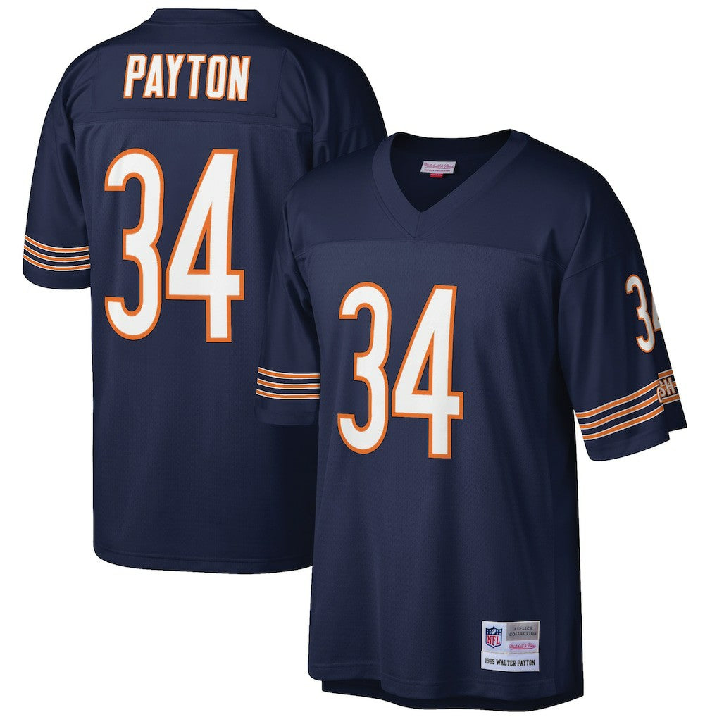 Walter Payton  Big & Tall 1985 Retired Player Replica Jersey - Chicago Bears