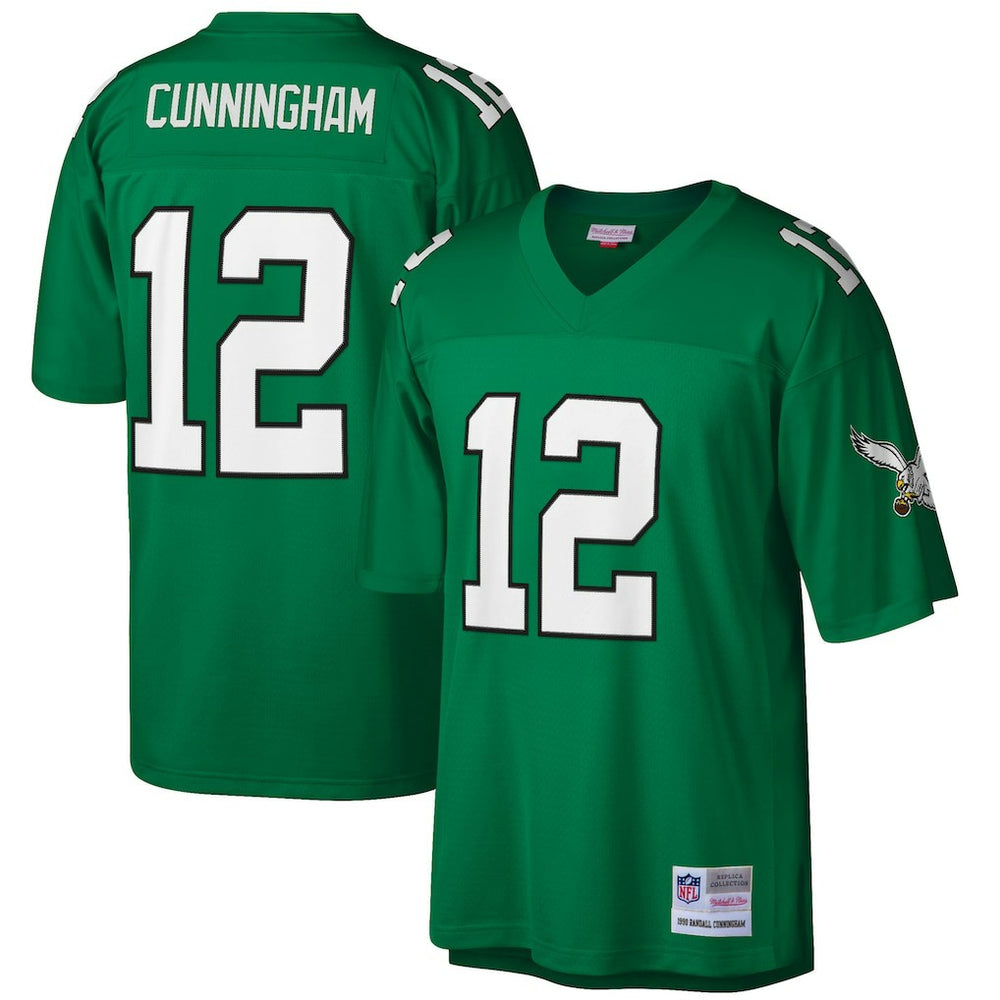 Randall Cunningham  Big & Tall 1990 Retired Player Replica Jersey - Philadelphia Eagles