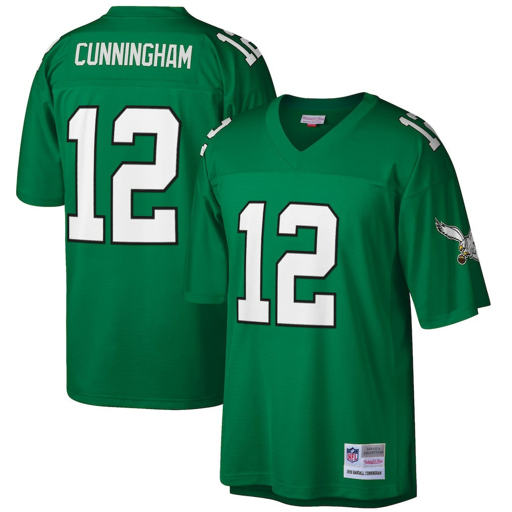 Randall Cunningham  Big & Tall 1990 Retired Player Replica Jersey - Philadelphia Eagles
