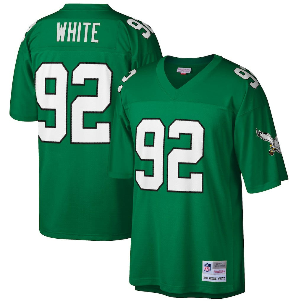 Reggie White  Big & Tall 1990 Retired Player Replica Jersey - Philadelphia Eagles