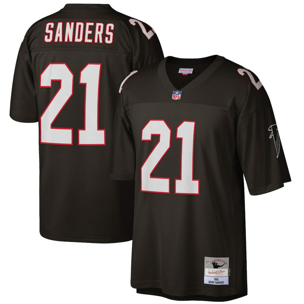 Deion Sanders  Big & Tall 1992 Retired Player Replica Jersey - Atlanta Falcons