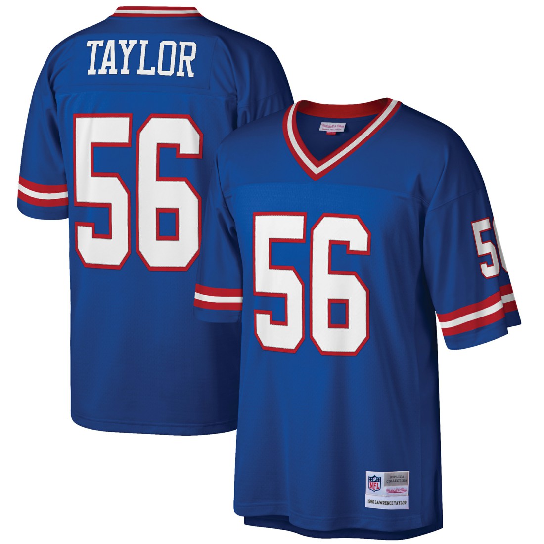 Lawrence Taylor  Big & Tall 1986 Retired Player Replica Jersey - New York Giants