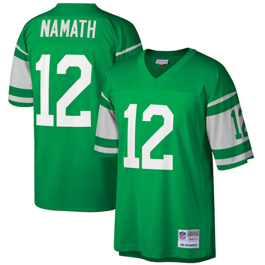 Joe Namath  Big & Tall 1968 Retired Player Replica Jersey - New York Jets